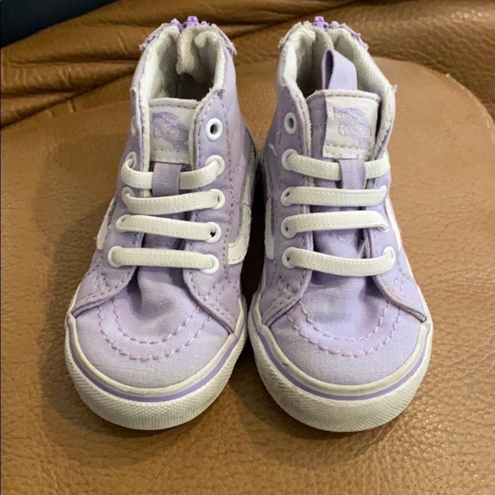 Purple Vans Toddler Shoes